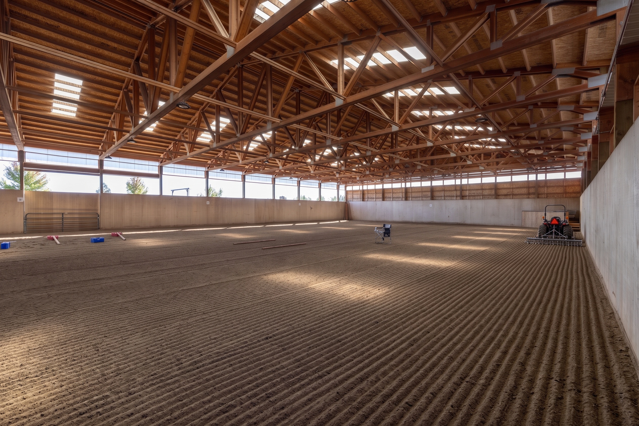 16,320 sq ft indoor arena