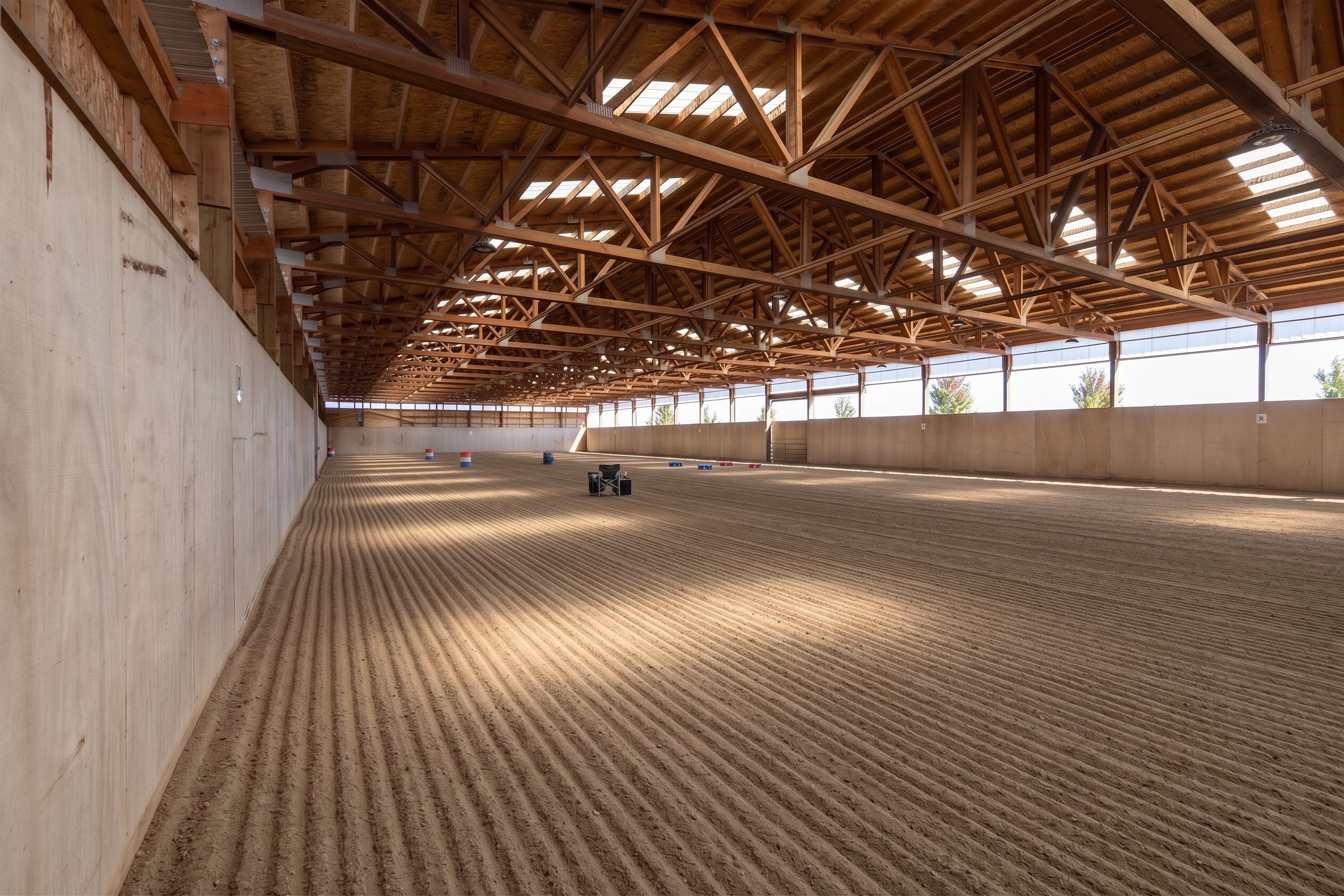16,320 sq ft indoor arena