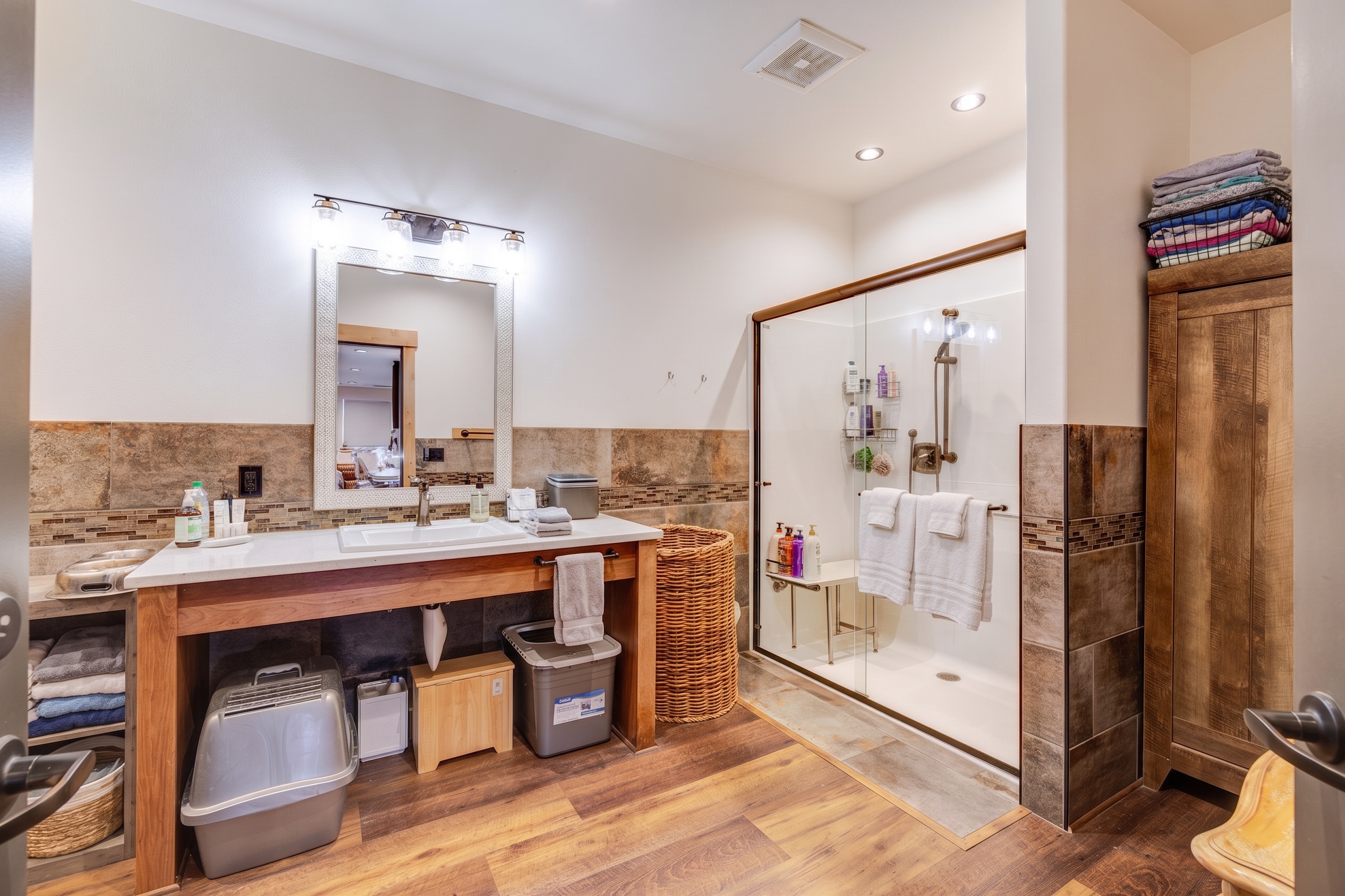 Private bathroom