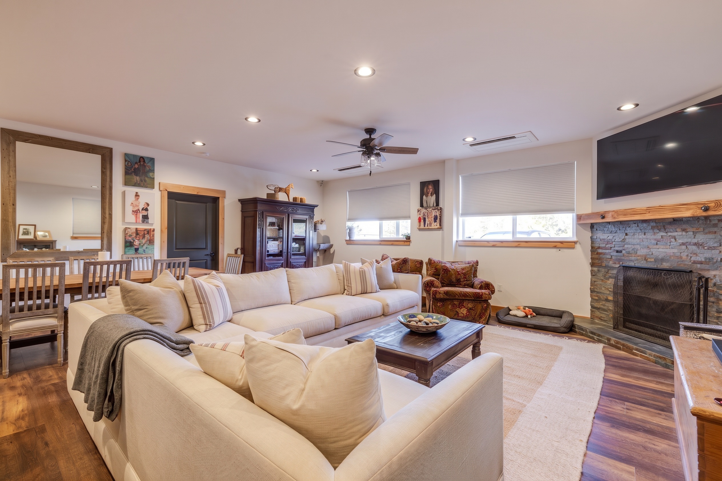 Barn club room and office