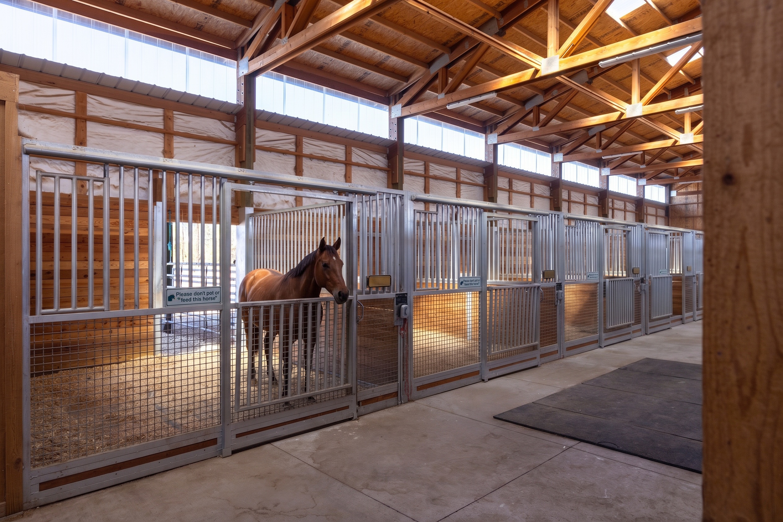 54-stall barn