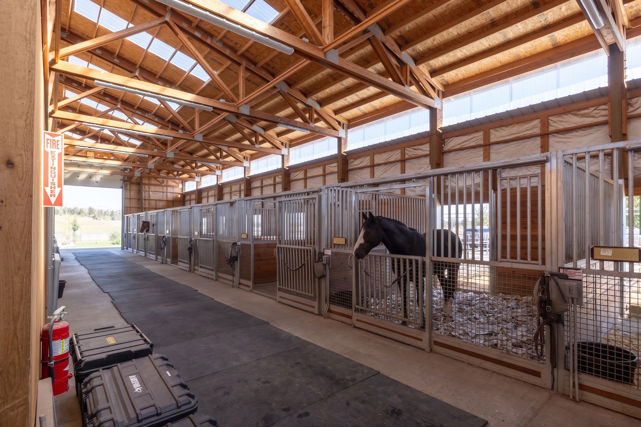 54-stall barn