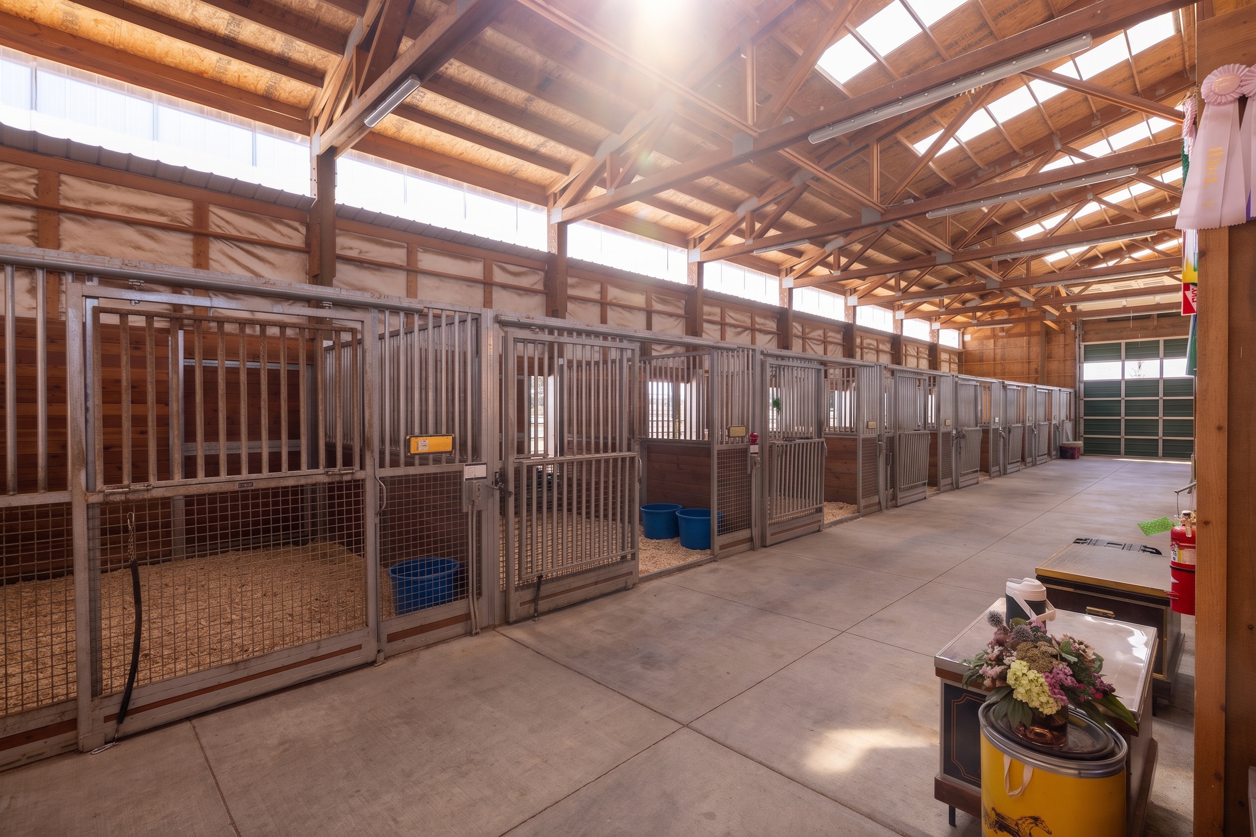54-stall barn