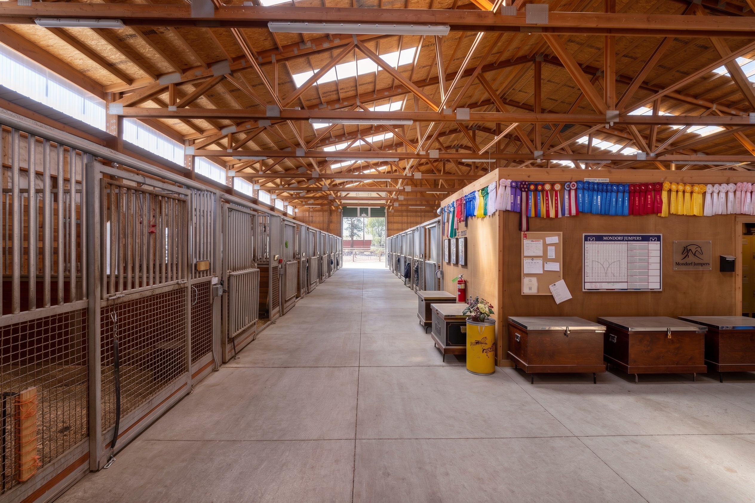 54-stall barn